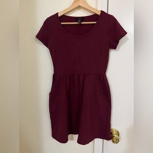 Red mini dress from Forever 21
